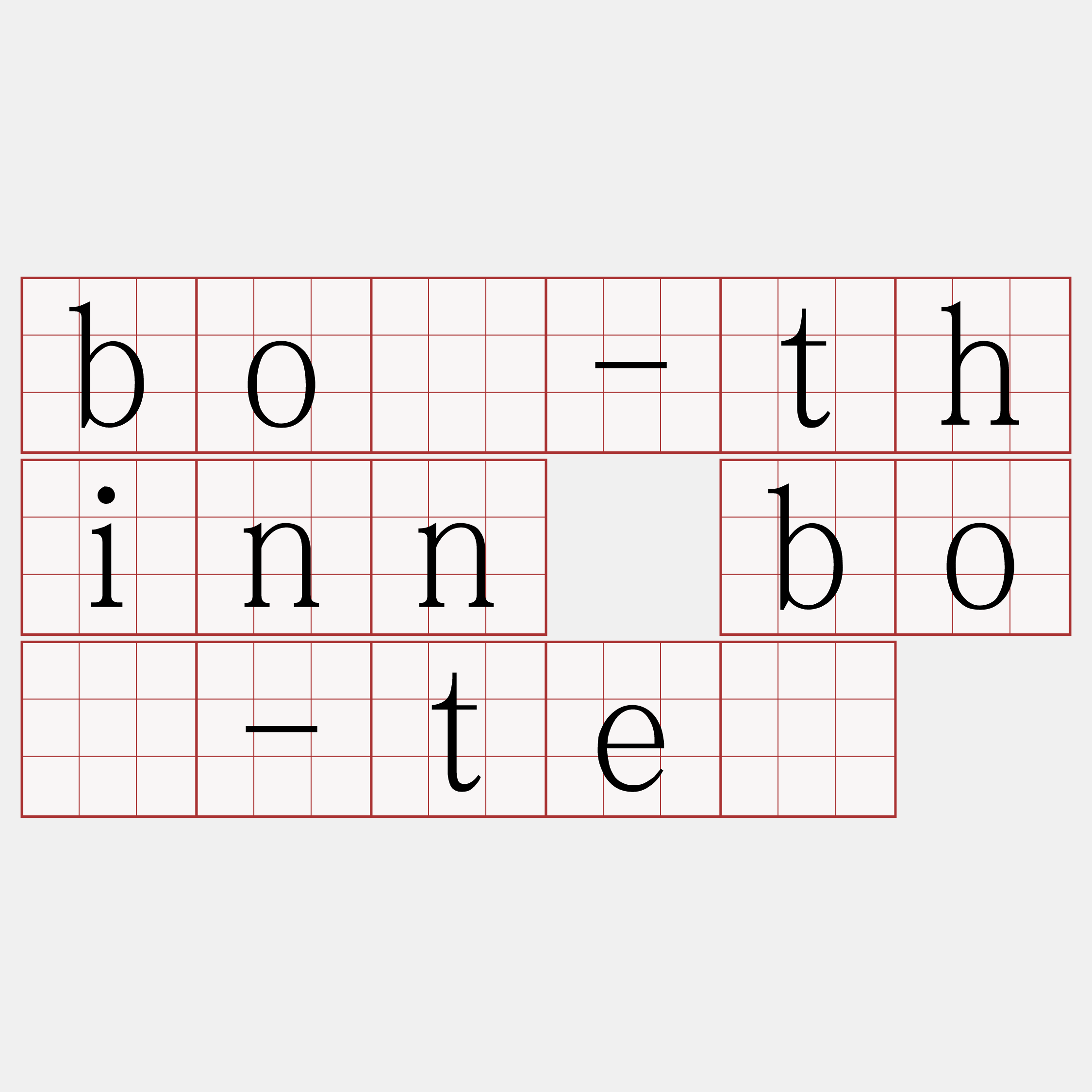 bô-thinn bô-tē